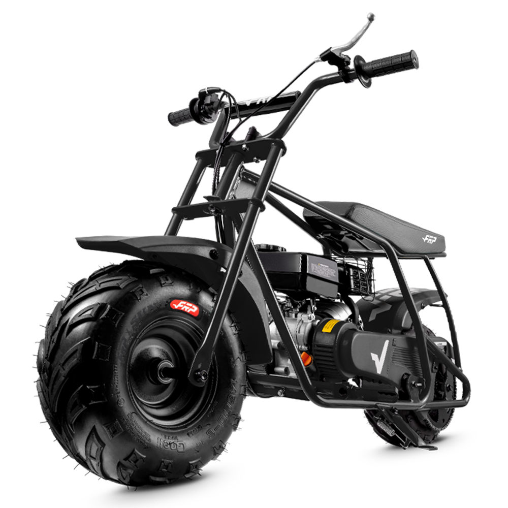 Black FRP GMB100 99cc mini bike